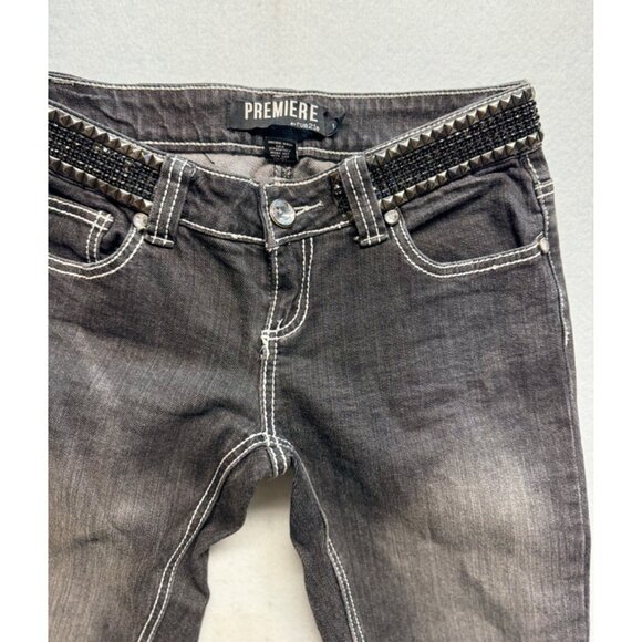 Premiere by Rue 21 Jeans Dark Wash Skinny Size 1/2 - Picture 2 of 11